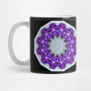Purple & White Lace Mandala Mug